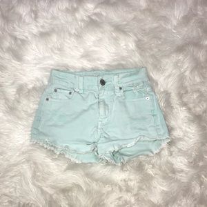 American Eagle light blue shorts!